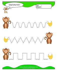 Çizgi Çalışma Sayfaları